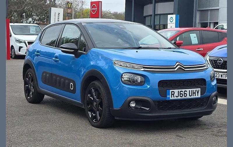 Used Citroën C3 Flair 99 HP (72 kW) 2017 Blue Hatchback