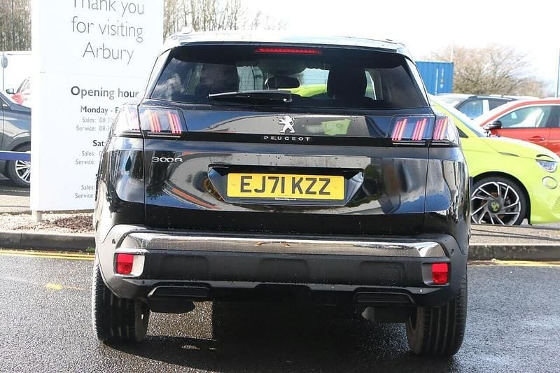 Used Peugeot 3008 Allure Premium 131 HP (96 kW) 2022 Black SUV