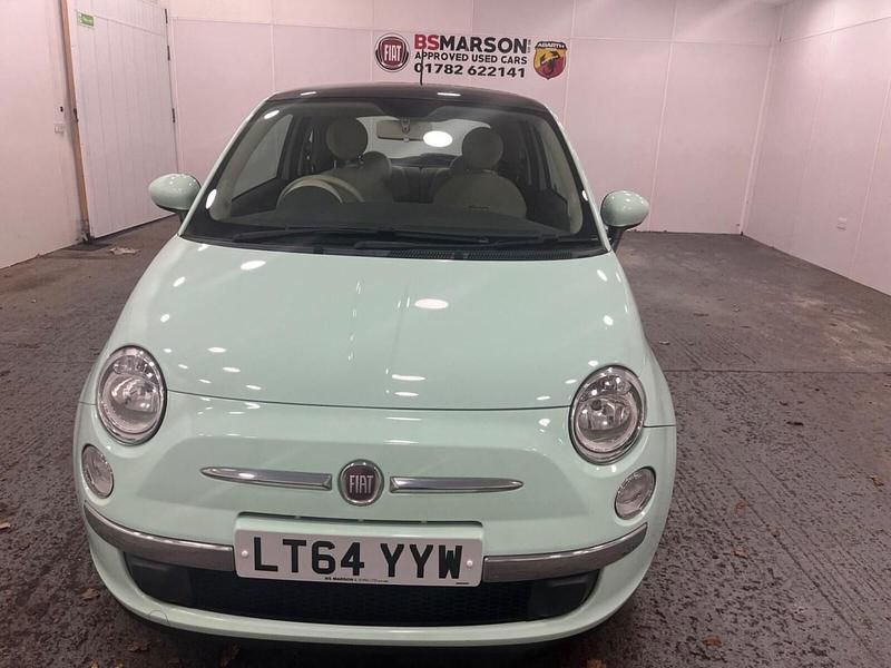Used Fiat 500 Lounge 69 HP (50 kW) 2014 Green Hatchback