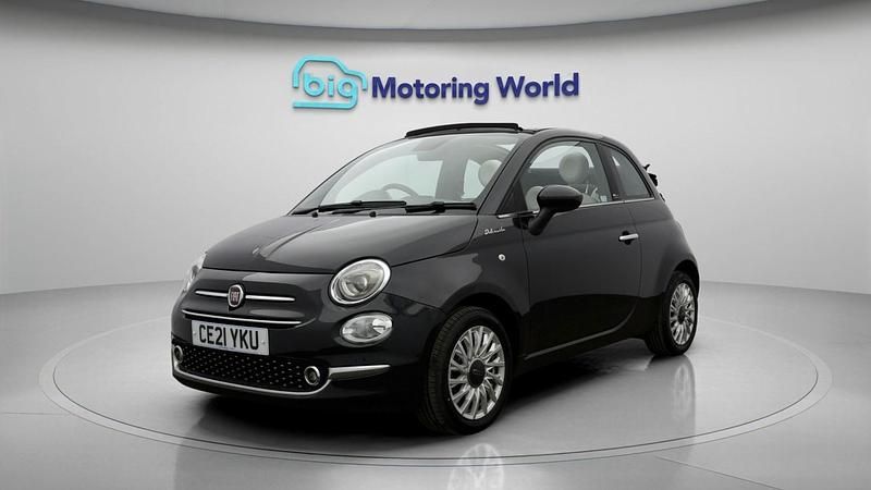 Used Fiat 500C Dolcevita 68 HP (50 kW) 2021 Black Cabriolet