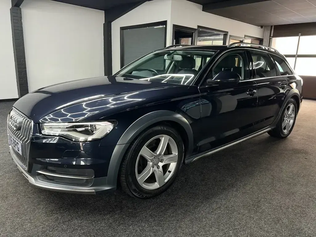 Used Audi A6 Allroad Business 218 HP (160 kW) 2016 Blue Estate