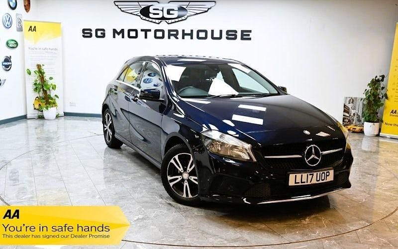 Blue Used 2017 Mercedes A180 SE Hatchback | £11,495 (Good price) - Image 1/4