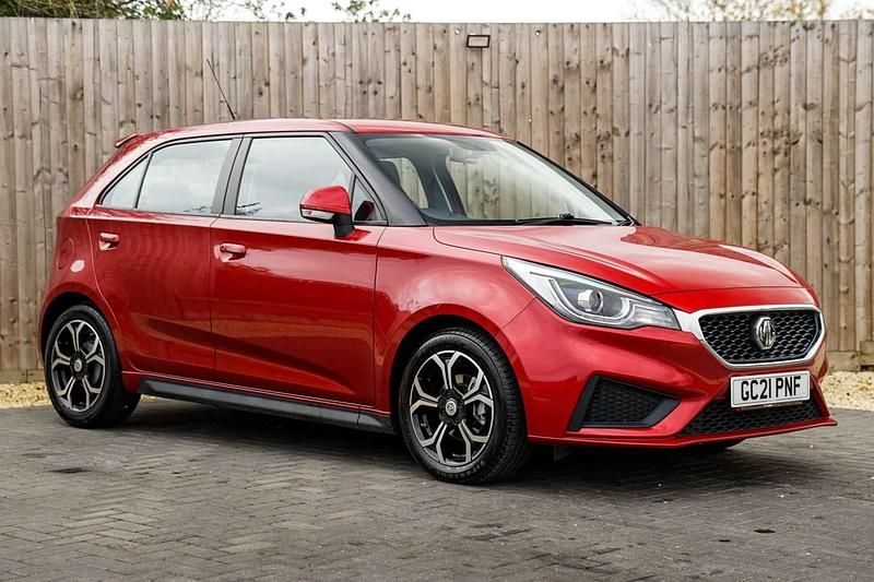 Red Used 2021 MG MG3 Excite Hatchback | £9,295 (Fair price) - Image 1/4