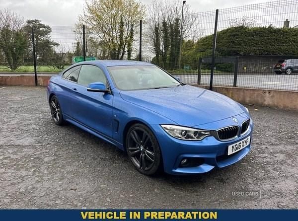 Used BMW 420 M Sport 190 HP (139 kW) 2016 Blue Coupe