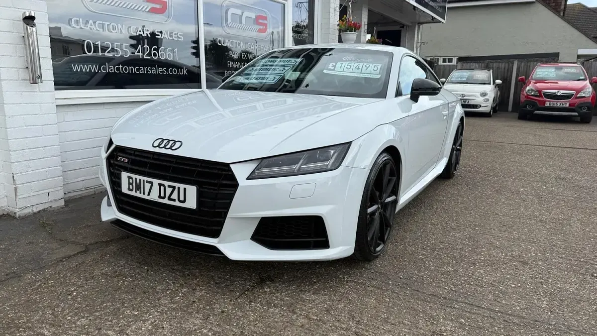 Used Audi TTS Black Edition 310 HP (228 kW) 2017 White Coupe
