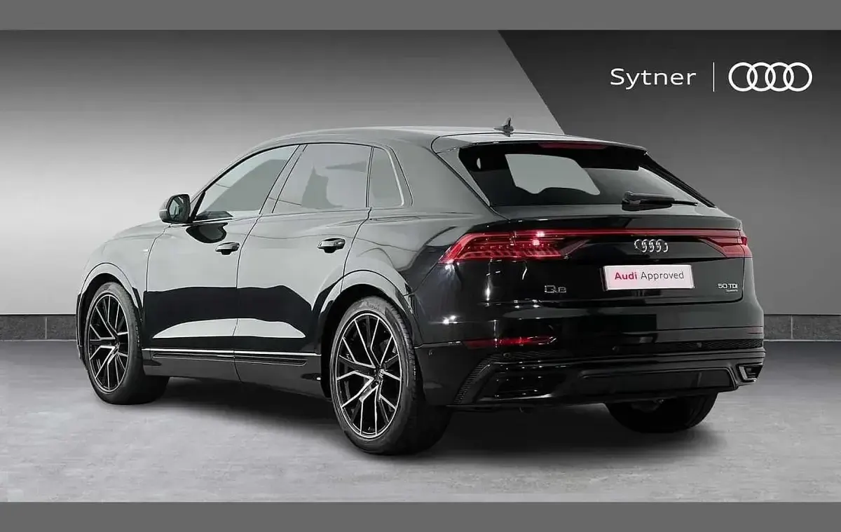 Used Audi Q8 Black Edition 286 HP (210 kW) 2021 Black SUV