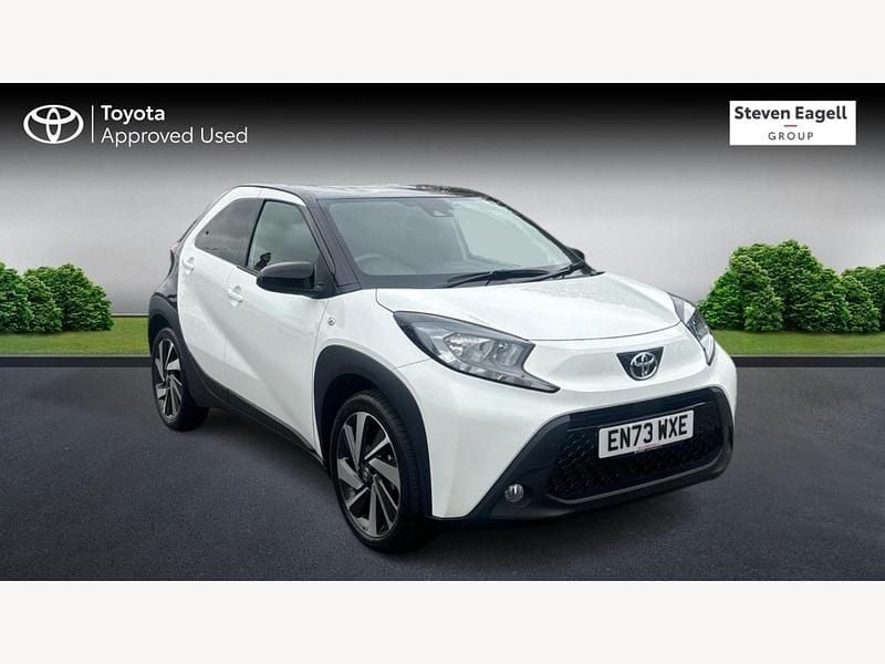 White Used 2024 Toyota Aygo Hatchback | £13,098 (Fair price) - Image 1/3
