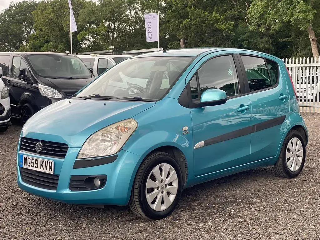Used Suzuki Splash 75 HP (55 kW) 2009 Turquoise Hatchback