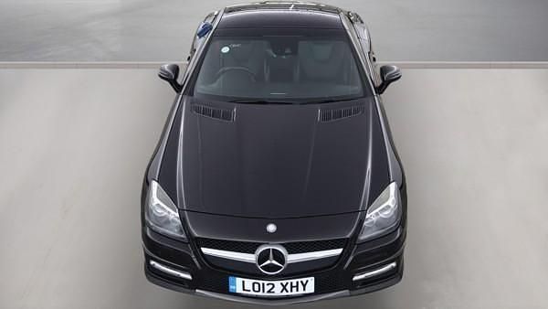 Used Mercedes SLK250 AMG 204 HP (150 kW) 2012 Black Cabriolet