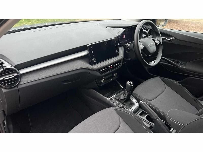 Used Skoda Fabia Design Edition 80 HP (58 kW) 2025 Graphite grey metallic black magic pearl effect Hatchback