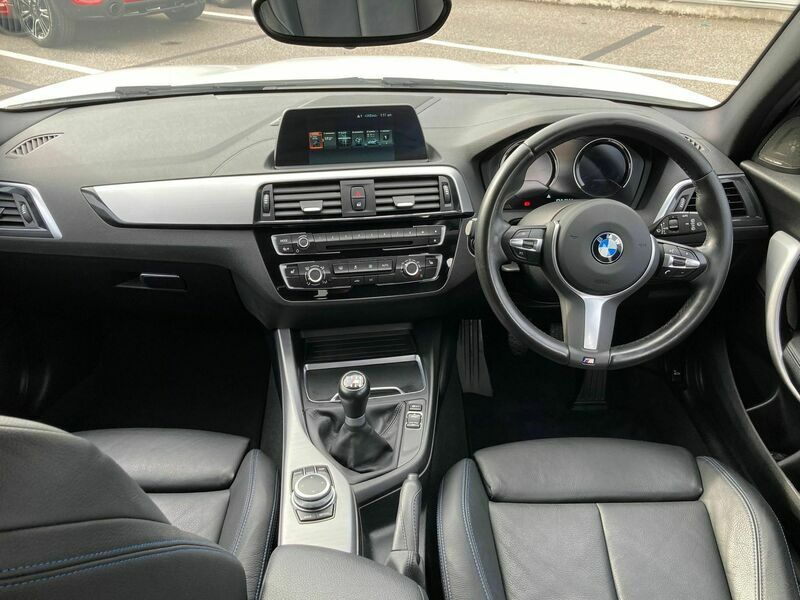 Used BMW 116 M Sport 114 HP (83 kW) 2019 White Hatchback