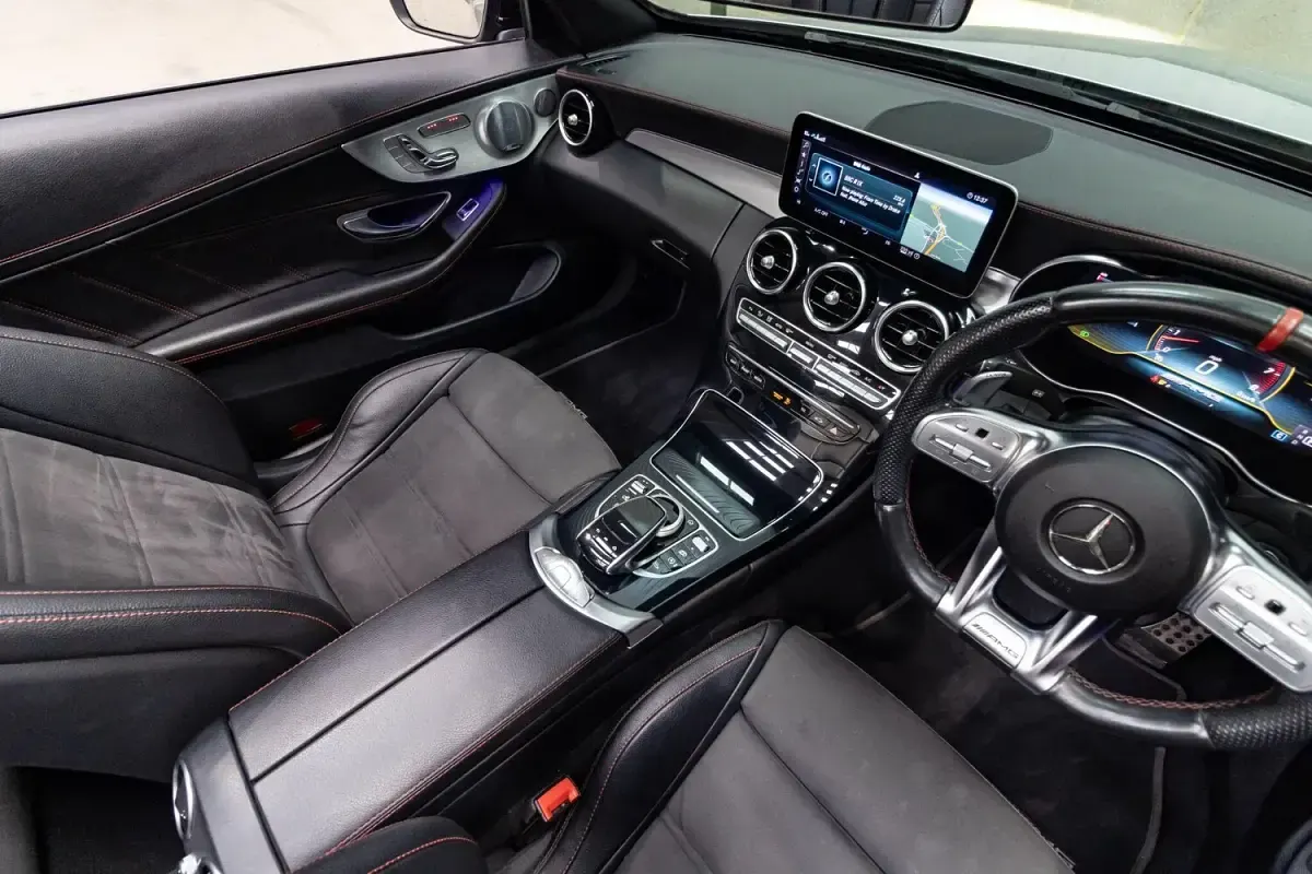 Used Mercedes C43 AMG Premium Plus 367 HP (269 kW) 2019 Silver Cabriolet