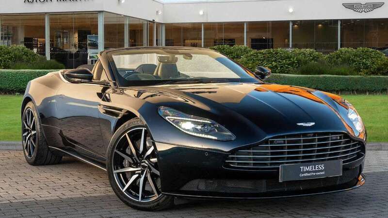 Black Used 2022 Aston Martin DB11 Cabriolet | £103,900 (Super price) - Image 1/4