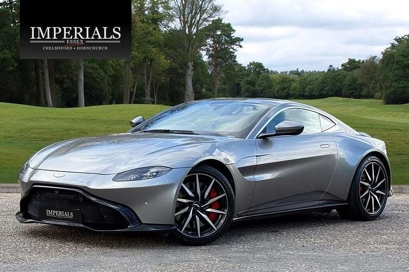 Used Aston Martin V8 Vantage 510 HP (375 kW) 2019 Silver Coupe