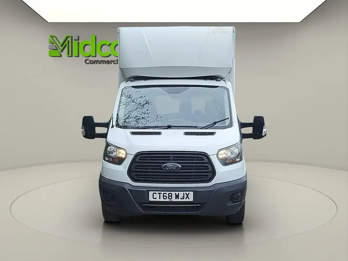 Used Ford Transit 130 HP (95 kW) 2019 White Cabriolet