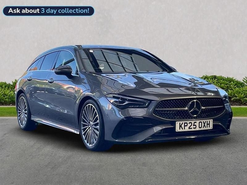 Grey Used 2025 Mercedes CLA180 AMG Line Premium Sedan | £29,449 (Fair price) - Image 1/4