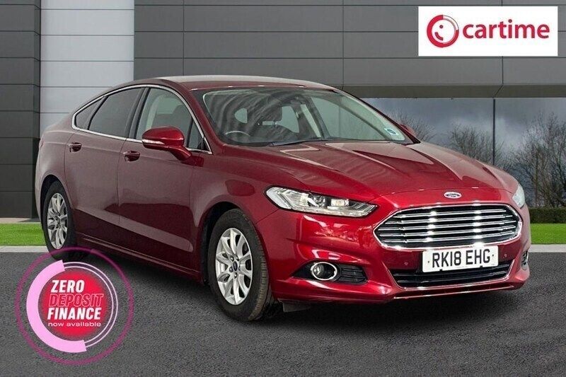 Red Used 2018 Ford Mondeo Titanium Hatchback | £8,990 (Fair price) - Image 1/3