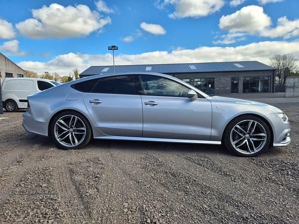 Used Audi A7 Black Edition 2016 Silver Hatchback