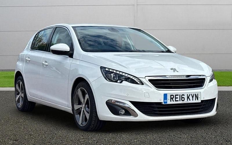 White Used 2016 Peugeot 308 Allure Hatchback | £6,995 (Fair price) - Image 1/4