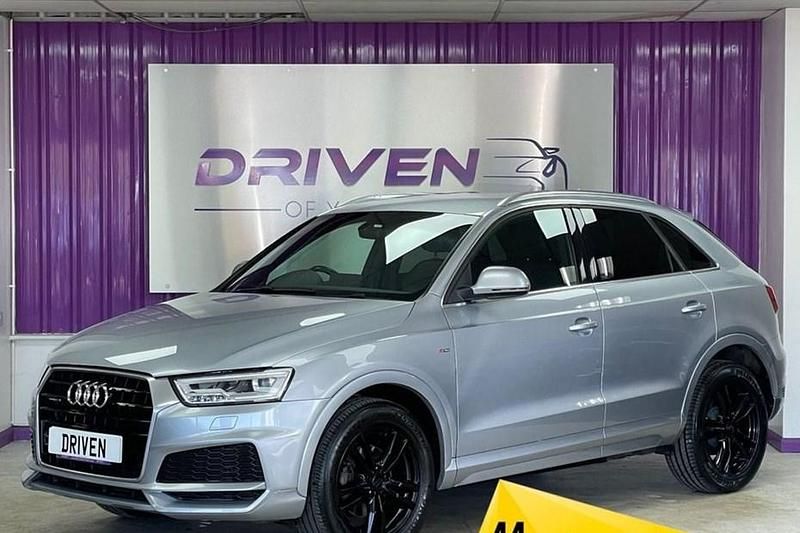 Used Audi Q3 S-Line 150 HP (110 kW) 2018 Silver SUV