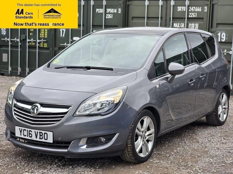 Used Vauxhall Meriva 120 HP (88 kW) 2016 Grey MPV