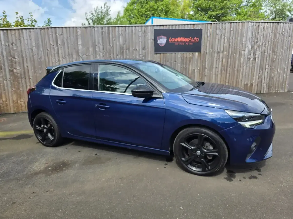Used Vauxhall Corsa Elite 100 HP (73 kW) 2020 Blue Hatchback