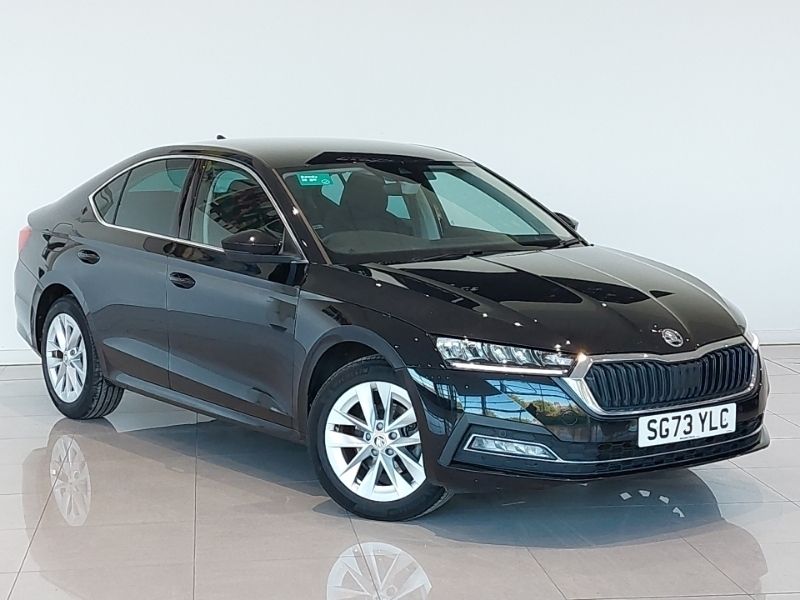 Black Used 2023 Skoda Octavia SE L Hatchback | £21,998 (Expensive) - Image 1/4