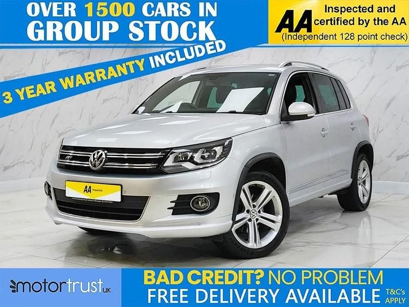 Used VW Tiguan R-line Edition 150 HP (110 kW) 2015 Silver SUV