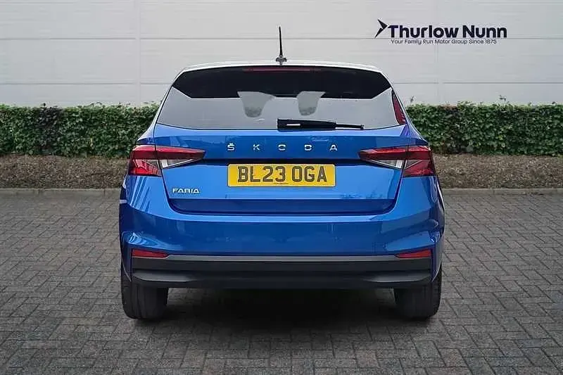 Used Skoda Fabia Colour Edition 95 HP (69 kW) 2023 Blue Hatchback