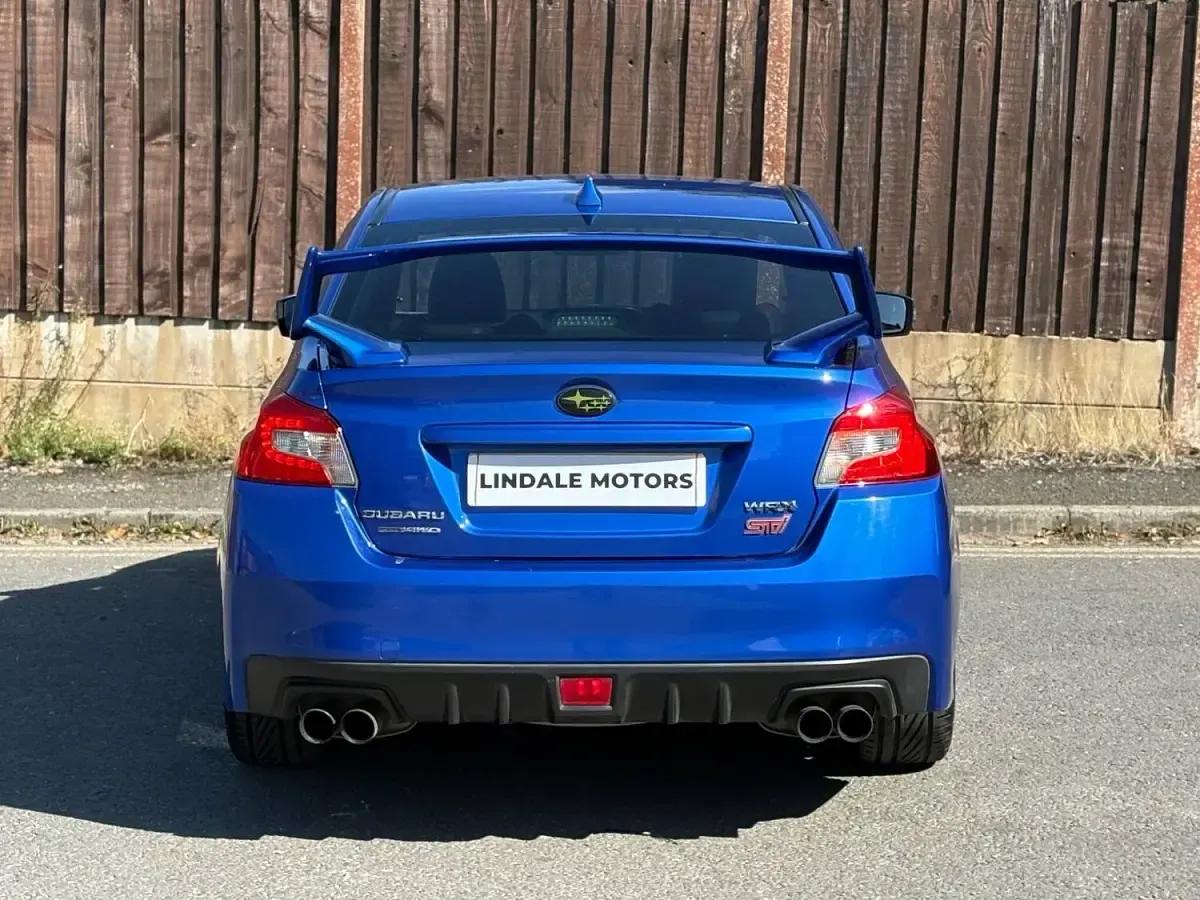 Used Subaru WRX STI 295 HP (216 kW) 2014 Blue Sedan