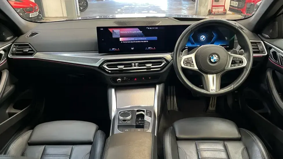 Usado BMW 420 M Sport 192 HP (141 kW) 2023 Azul Cabrios