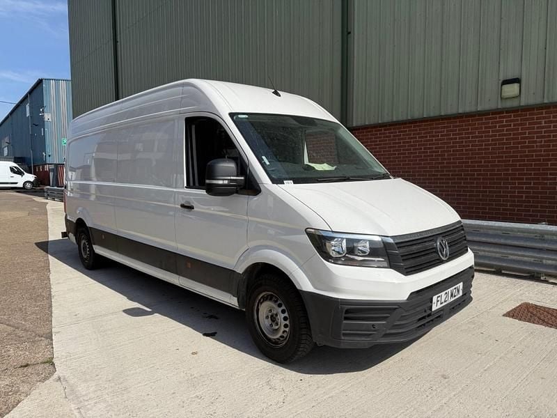 White Used 2021 VW Crafter Startline Van | £10,999 (Good price) - Image 1/4