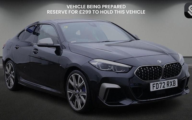 Sapphire black Used 2023 BMW M235 Coupe | £25,850 (Fair price) - Image 1/4