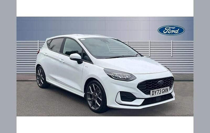 White Used 2023 Ford Fiesta ST-Line Hatchback | £14,810 (Fair price) - Image 1/4