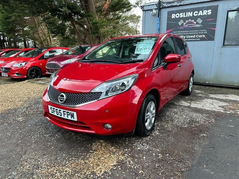 Used Nissan Note 2025 Red Hatchback