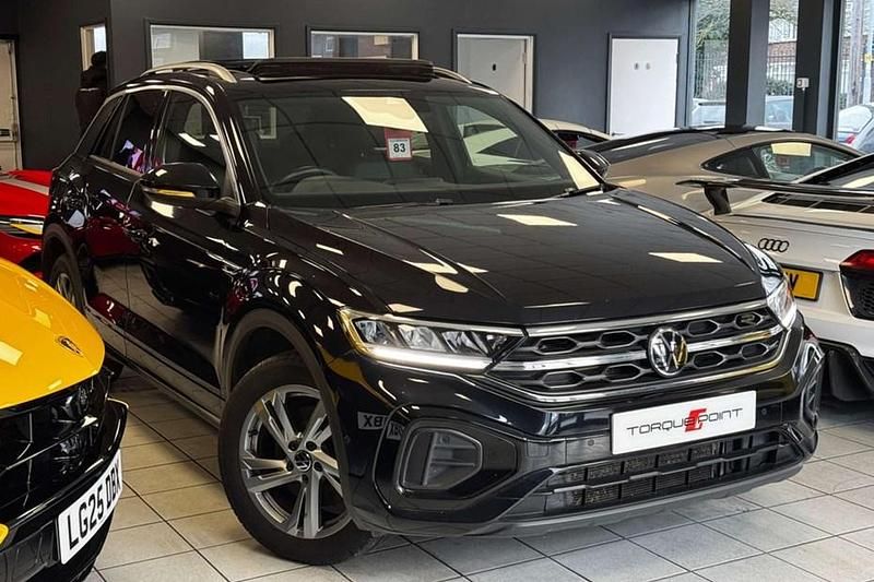 Used VW T-Roc R-line 2022 Black SUV