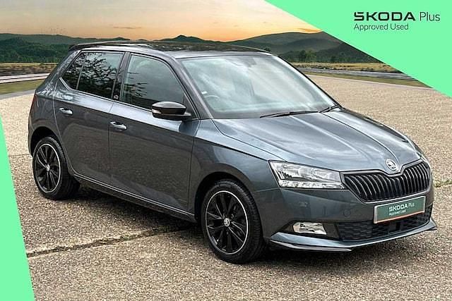 Quartz grey metallic black magic pearl effect Used 2020 Skoda Fabia Monte Carlo Hatchback | £11,900 (Fair price) - Image 1/4