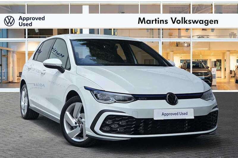 White Used 2021 VW Golf VIII GTE Hatchback | £19,995 (Good price) - Image 1/4