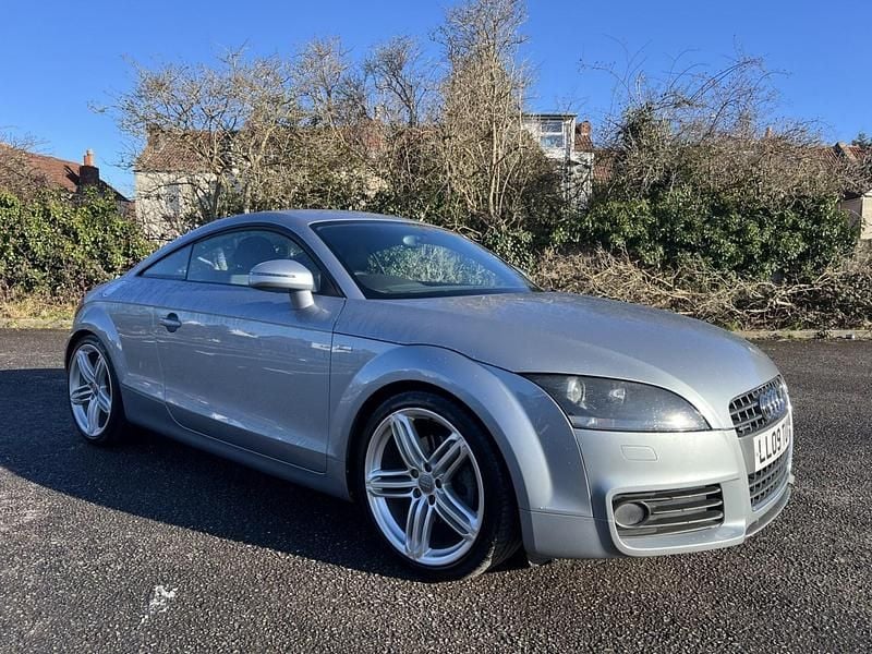 Used Audi TT S-Line 200 HP (147 kW) 2009 Silver Coupe