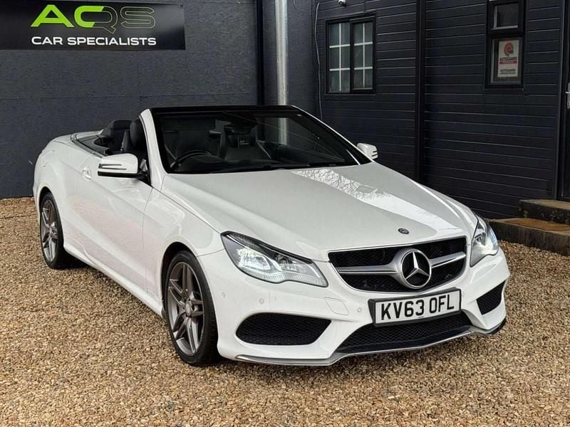 Used Mercedes E250 AMG 2014 White Cabriolet