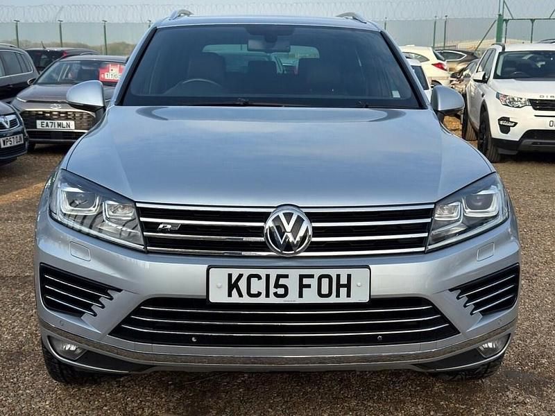 Used VW Touareg R-line 2015 Silver SUV