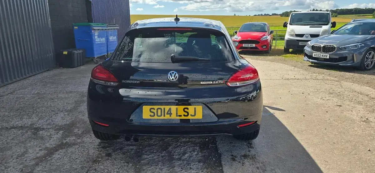 Used VW Scirocco GT 140 HP (102 kW) 2014 Black Coupe