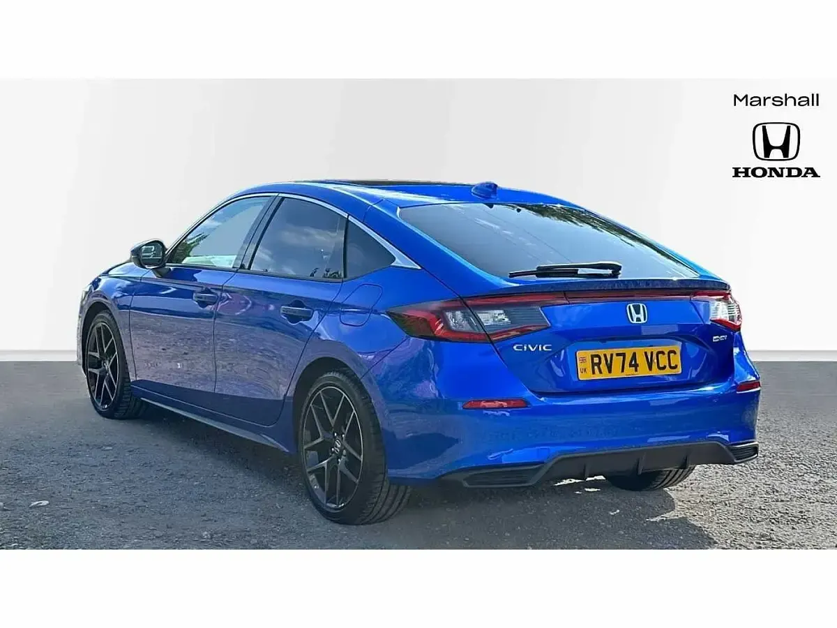 Used Honda Civic Advance 143 HP (105 kW) 2024 Blue  Hatchback