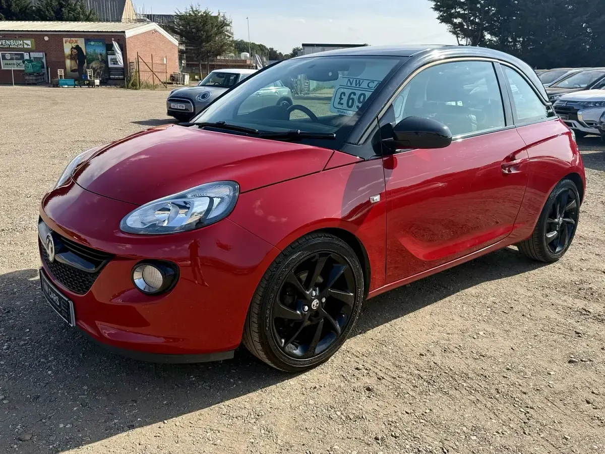 Used Vauxhall Adam 70 HP (51 kW) 2018 Red Hatchback