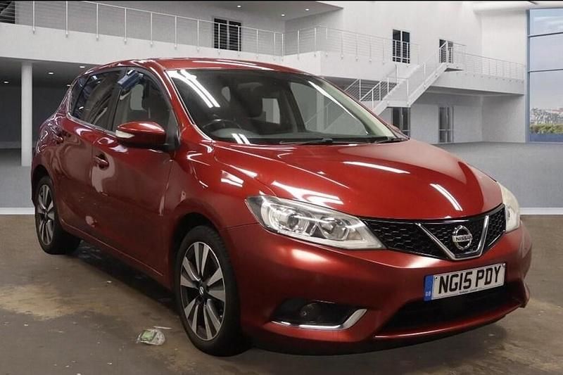 Red Used 2015 Nissan Pulsar N-TEC Hatchback | £3,575 (Fair price) - Image 1/1