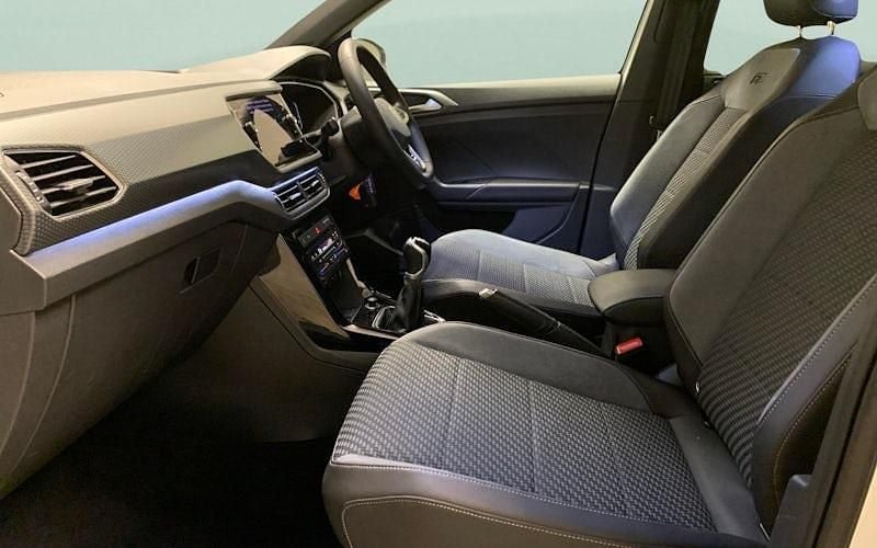 White Used 2022 VW T-Cross R-line SUV | £17,385 (Fair price) - Image 1/2