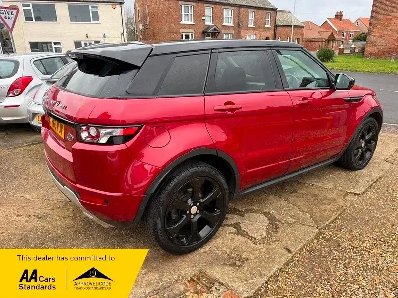 Used Land Rover Range Rover evoque Dynamic 188 HP (138 kW) 2014 Red SUV