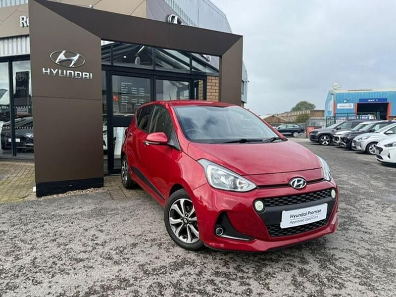 Red Used 2019 Hyundai i10 Premium SE Hatchback | £9,890 (Fair price) - Image 1/4