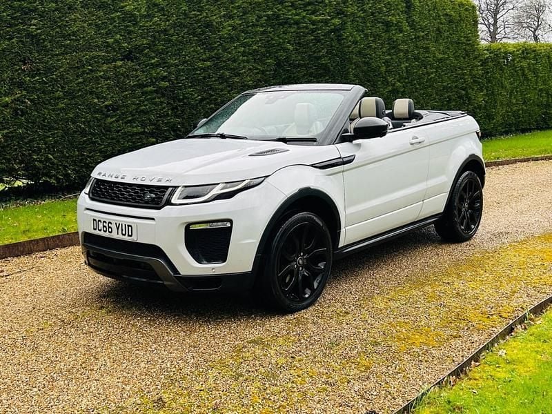 Used Land Rover Range Rover evoque HSE Dynamic 2017 White Cabriolet