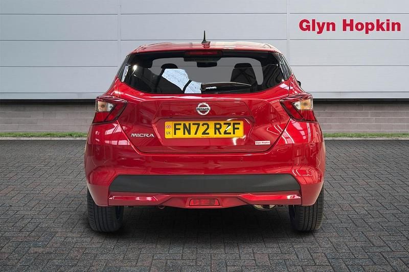 Used Nissan Micra Tekna 92 HP (67 kW) 2022 Red Hatchback